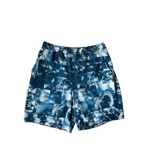 Lululemon Pace Breaker Shorts Out Of Mind Liner Mini Bleached Indigo Size L